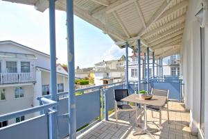 Villa Buskam FeWo 30 Balkon, Sauna- u Schwimmbadnutzung