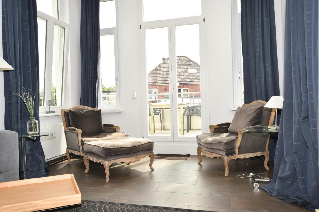 Appartement Villa-Emilie-Wohnung-Augustine Hindenburgstrasse 38 26757 Borkum