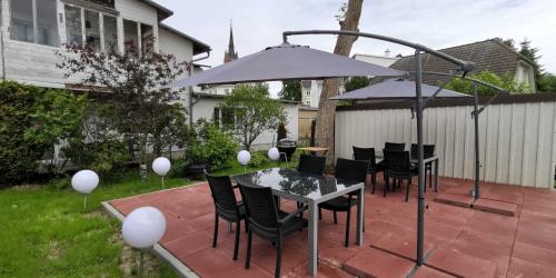 Villa Helga- Fewo Nachtstern mit Terrasse, Bio-Kamin und 2 Schlafzimmer