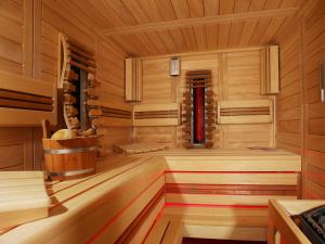 Villa Sonneninsel F634 über zwei Etagen mit Kamin, Sauna und zwei Terrassen