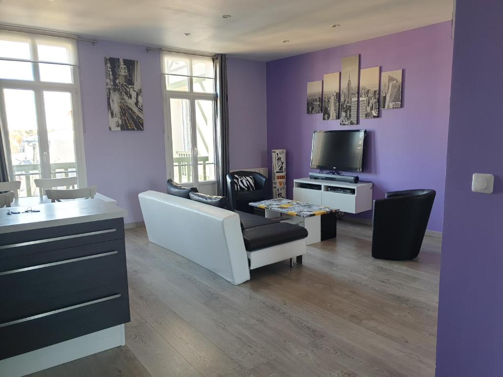 Villers sur Mer - Grand appartement confortable Rue paris d'illins, 14640 Villers-sur-Mer