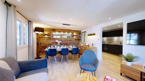 VISITE VIRTUELLE Moderne Vue Montagnes Garage 2 Balcons 8pers Paradiski - Sabaudinha
