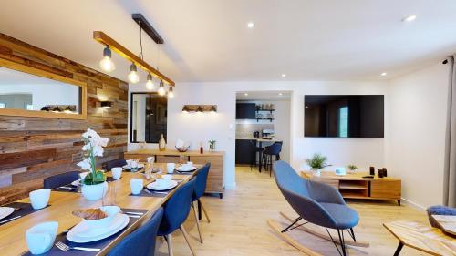 VISITE VIRTUELLE Moderne Vue Montagnes Garage 2 Balcons 8pers Paradiski - Sabaudinha