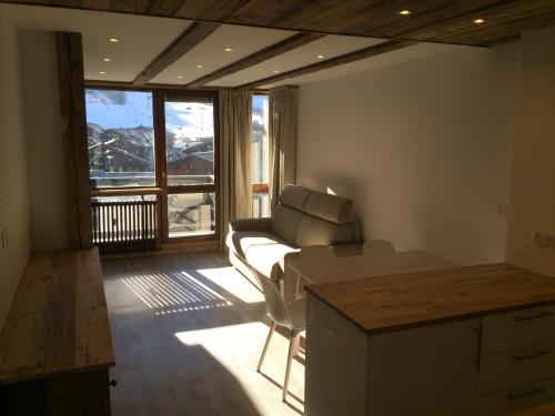 Appartement vue 180° sur massif Val dʼIsère france