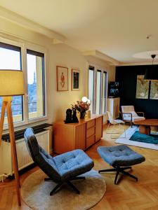 Vue exeptionnelle 15 à min pied de Fourvière & Vieux Lyon avec parking privé