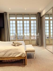 Vue imprenable dans un logement de charme à Mers les Bains