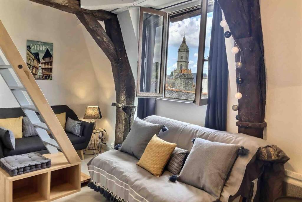 Appartement Vue incroyable sur Vannes à deux pas des remparts 17 Rue des Vierges 56000 Vannes