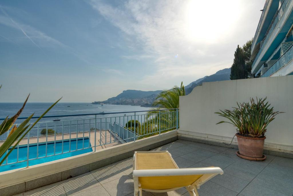 Appartement Vue mer et Monaco 2 Pièces + Studio Indépendant PKG et Piscine 11 Avenue Paul Doumer 06190 Roquebrune-Cap-Martin