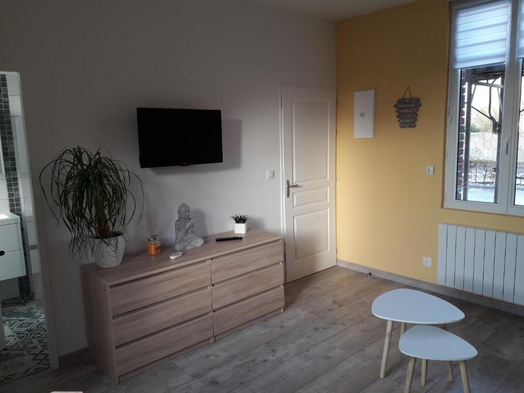 Vue mer L'aiglon T2 Balcon parking privé 62930 Wimereux