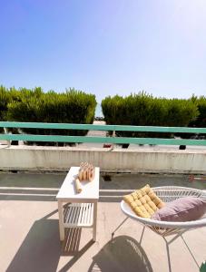 Vue mer Rivedoux-Plage - Terrasse Extérieur - Parking