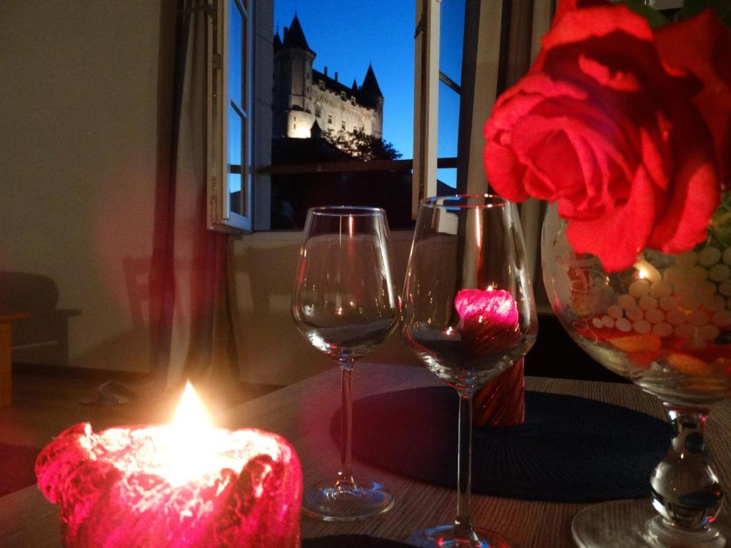 Vue splendide sur Chateau 51 Place Allain-Targé, 49400 Saumur
