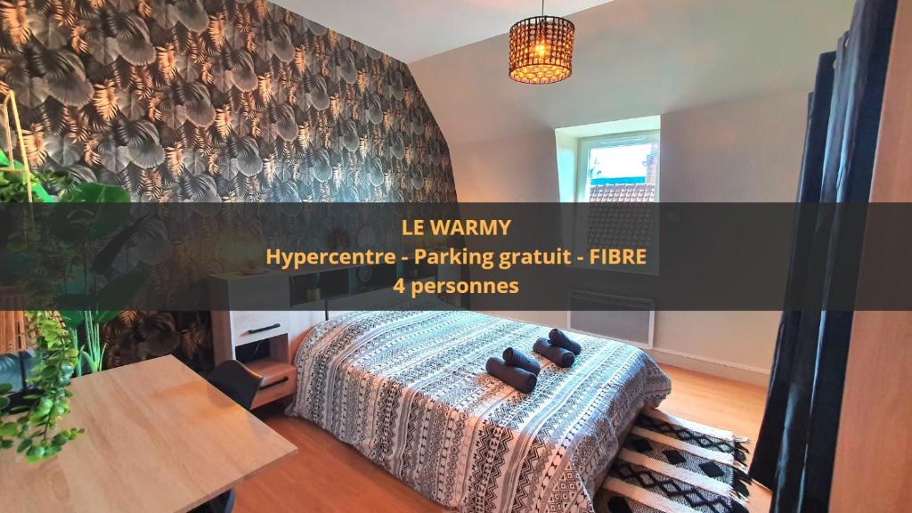 Appartement Warmy hypercenter free parking FIBRE - Douaisis Invest Appartement n°2 au 2ème étage 280 Rue de Verdun 59450 Sin-le-Noble