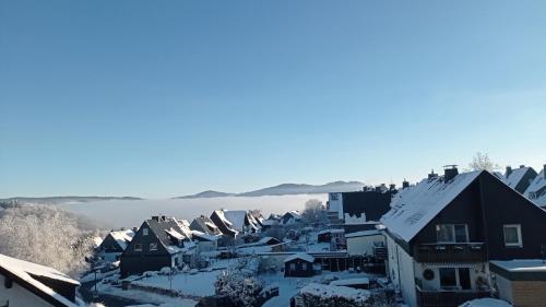 Winterberg Centrum mit Fahrrad Keller