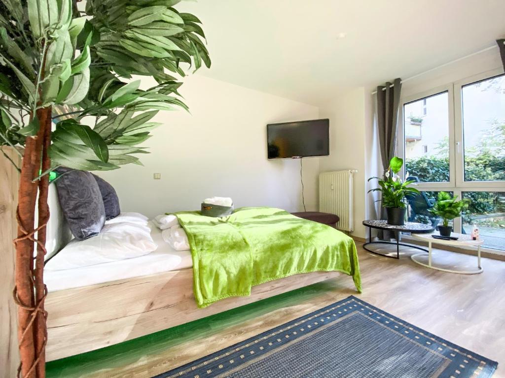 Appartement Wohlfühl-Apartment mit kostenfreier Tiefgarage, WiFi und Kaffee 31A Delitzscher Straße 04129 Leipzig