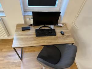 Wohlfühlen am Hafen - Arbeitsplatz, Docking Station, Netflix