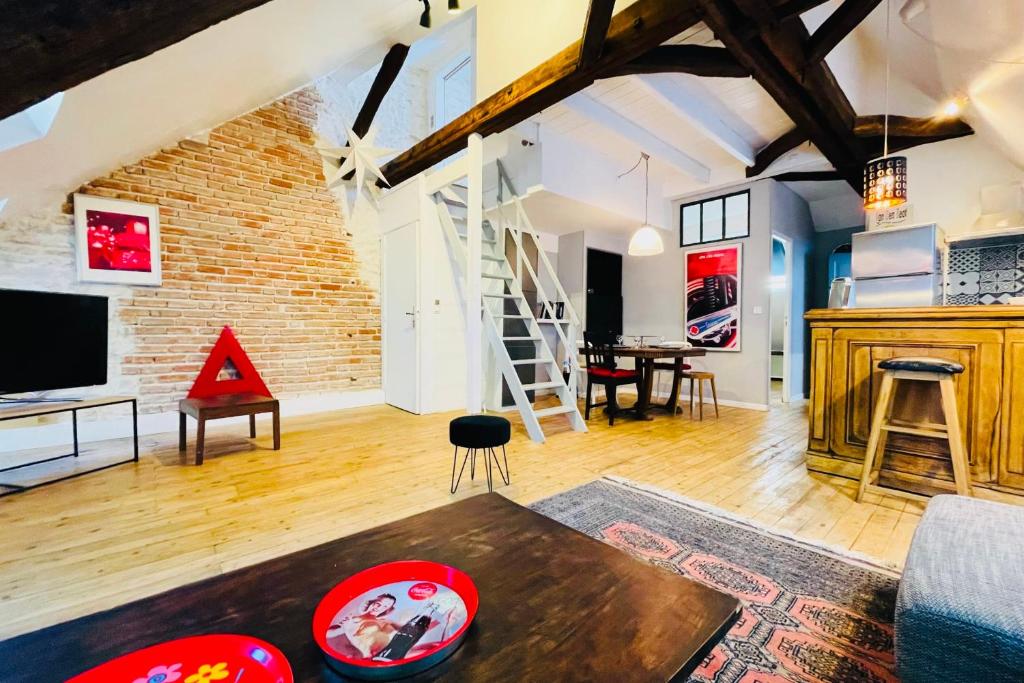 Wohnung (95 qm) am Park mit kleinem Garten
