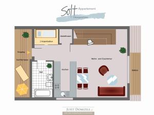 Appartement Wohnung Solt 12 Strandstraße Über der Geschäftspassage 26571 Juist Basse-Saxe