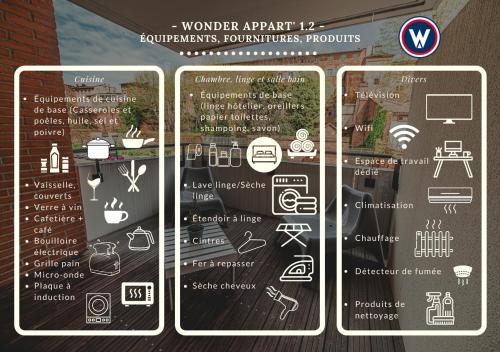 Wonder Appart' 1.2 - Coeur de ville -