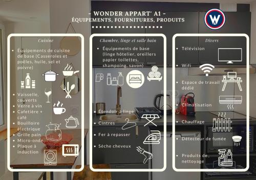Wonder Appart' -A1- Parking gratuit