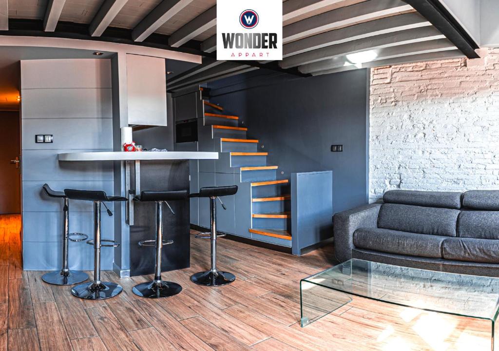 Wonder Duplex 7 59 Rue du Taur, 31000 Toulouse