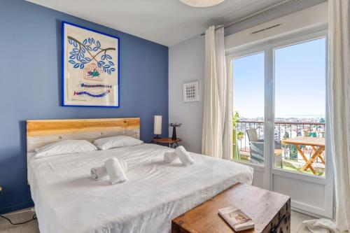 Wonderful apartment with a balcony and an exceptional view - Nice - Welkeys
