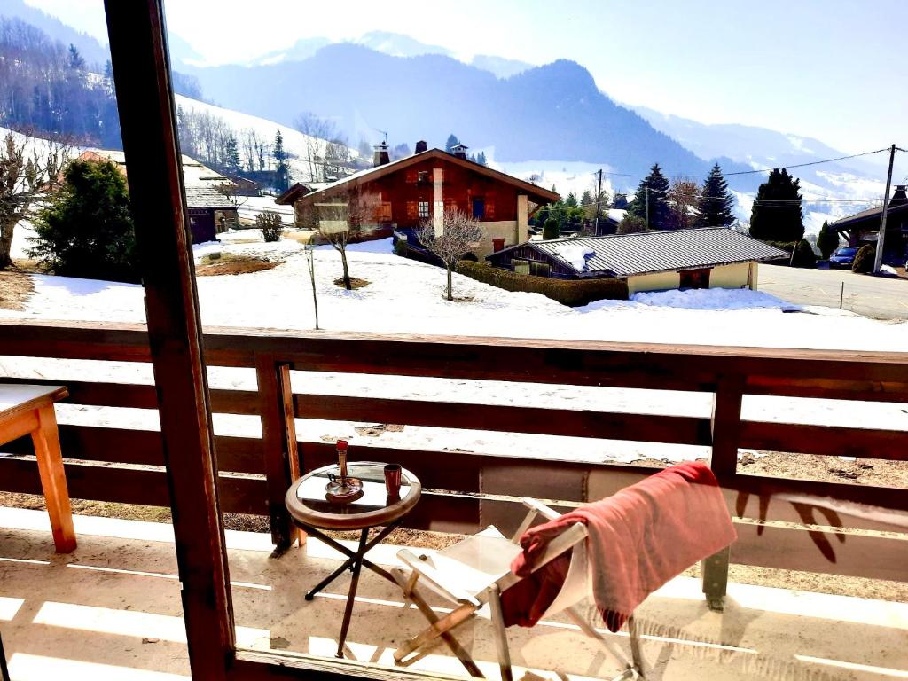 Wonderful flat in Megeve - Beautiful view on surrounding mountains 1209 Route du Bouchet, 74120 Megève