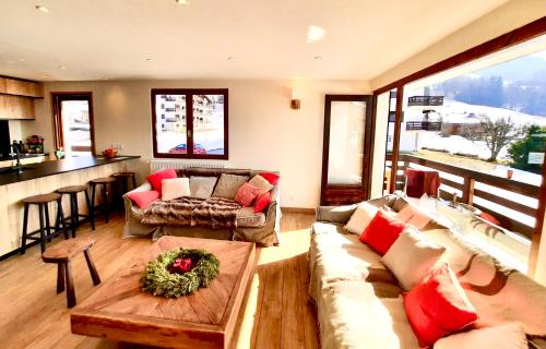 Wonderful flat in Megeve - Beautiful view on surrounding mountains