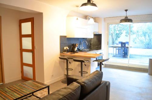 Wood & Bricks, appartement 1 chambre au calme - centre ville - Wifi