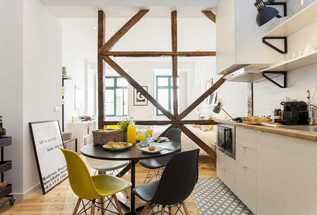 Appartement Yellow Design Estudio Chiado com Ar Condicionado Rua Nova da Trindade 1200-302 Lisbonne