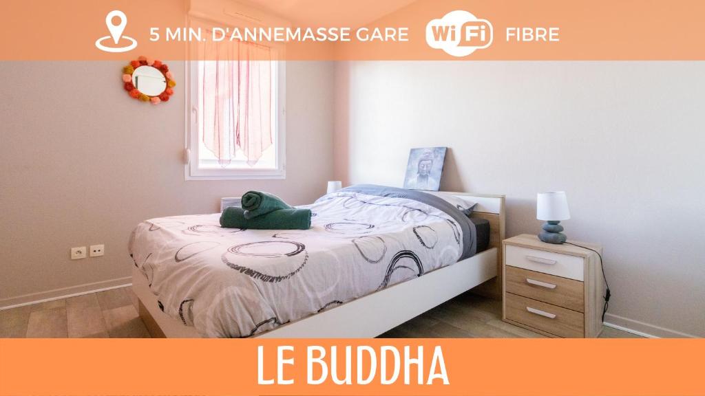ZenBNB - LE BUDDHA -1 Bedroom - Near Annemasse Train Station 11 Rue Edouard Thouvenel, 74100 Ville-la-Grand