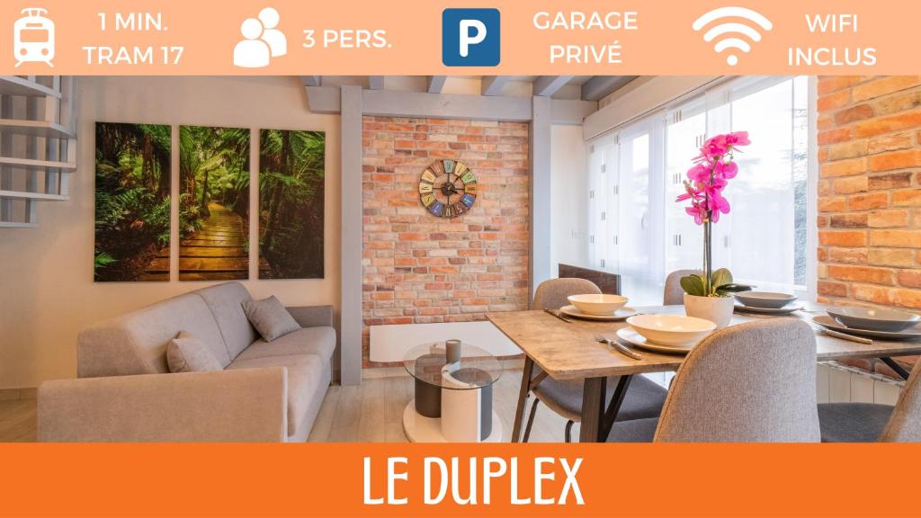 ZenBNB / Le Duplex / HyperCentre / Pied du Tram 17 7 Rue Molière, 74100 Annemasse