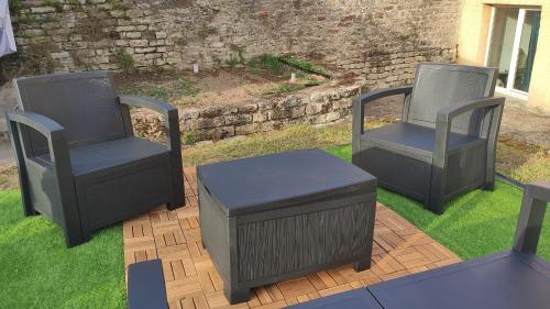 2 spacieux duplex tout confort à 200m des thermes de Bains-les-Bains dans les Vosges