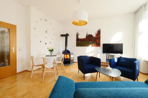 3 Raum-Wohnung mit Blick auf die Zitadelle Petersberg - DIREKT am BUGA-Gelände 2021