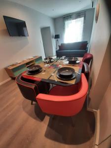 4 Apt T2 50 à 60 M2 déplacement \