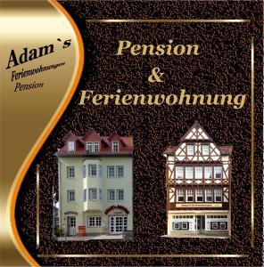 Appartements Adams Pension und Ferienwohnungen Allerheiligengasse 2 99974 Mühlhausen Thuringe