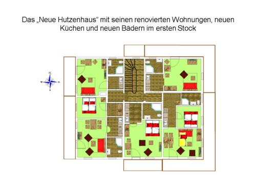 Ahorn-Appartements - Chiemgau Karte