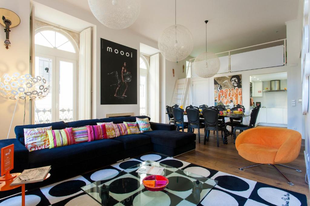 Appartements ALTIDO Stunning design apartments in Chiado Largo do Picadeiro 8 1200-026 Lisbonne