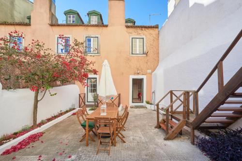 Amazing Terrace and Riverview in Historical Lisbon