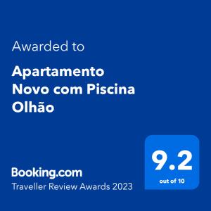 Appartements Apartamento Novo com Piscina Olhão Urb. Village Marina - Rua José Maria de Pádua - Porta 3 - 2º N 8700-408 Olhão Algarve