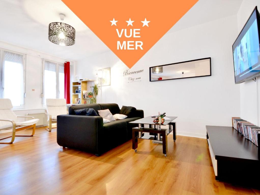 Appart Cosy Brest (La gare) vue mer 35 Rue Poullic al Lor, 29200 Brest