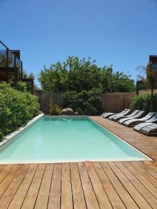 Appartement 3 pièces 4-6 personnes, clim, terrasse et piscine