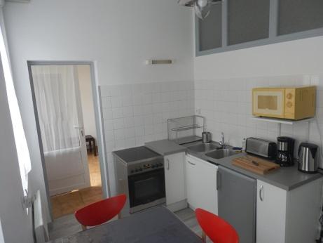 Appartement T2 ou T1 côté cour/jardin avec garage