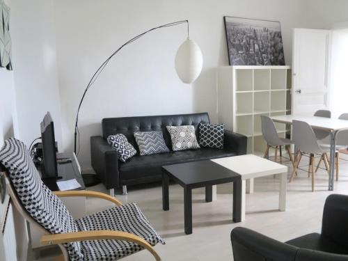 Appartement vue latérale sur océan