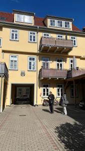 Appartment über den Dächern von Erfurts Altstadt