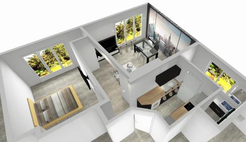 Charmant appartement 1-4 personnes, proche centre avec parking