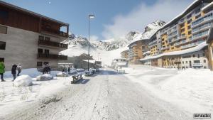 Charmant studio aux pieds des pistes vue sur la montagne