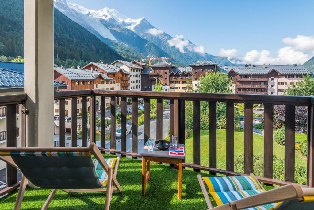 Appartements Charming flat facing the mountains in Chamonix - Welkeys 166 avenue de Courmayeur C35 74400 Chamonix-Mont-Blanc