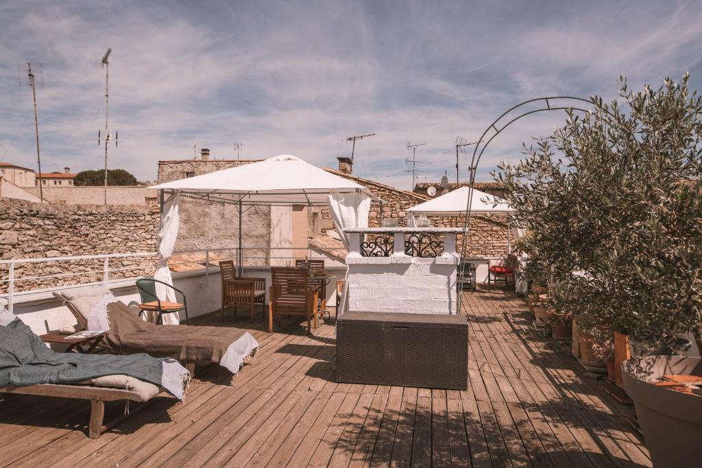 Appartements Chez Pepito et Chez Zaza Rooftop 7 Rue Porte d Alès 30000 Nîmes