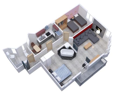COLMAR - Appartements Deluxe - Lumineux - Stationnement Gratuit et Facile dans la rue