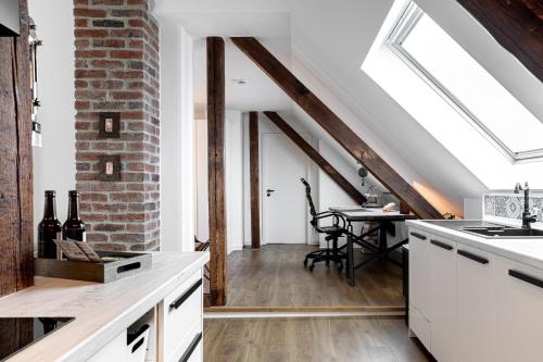 Design-Loft und Apartment im Villenviertel